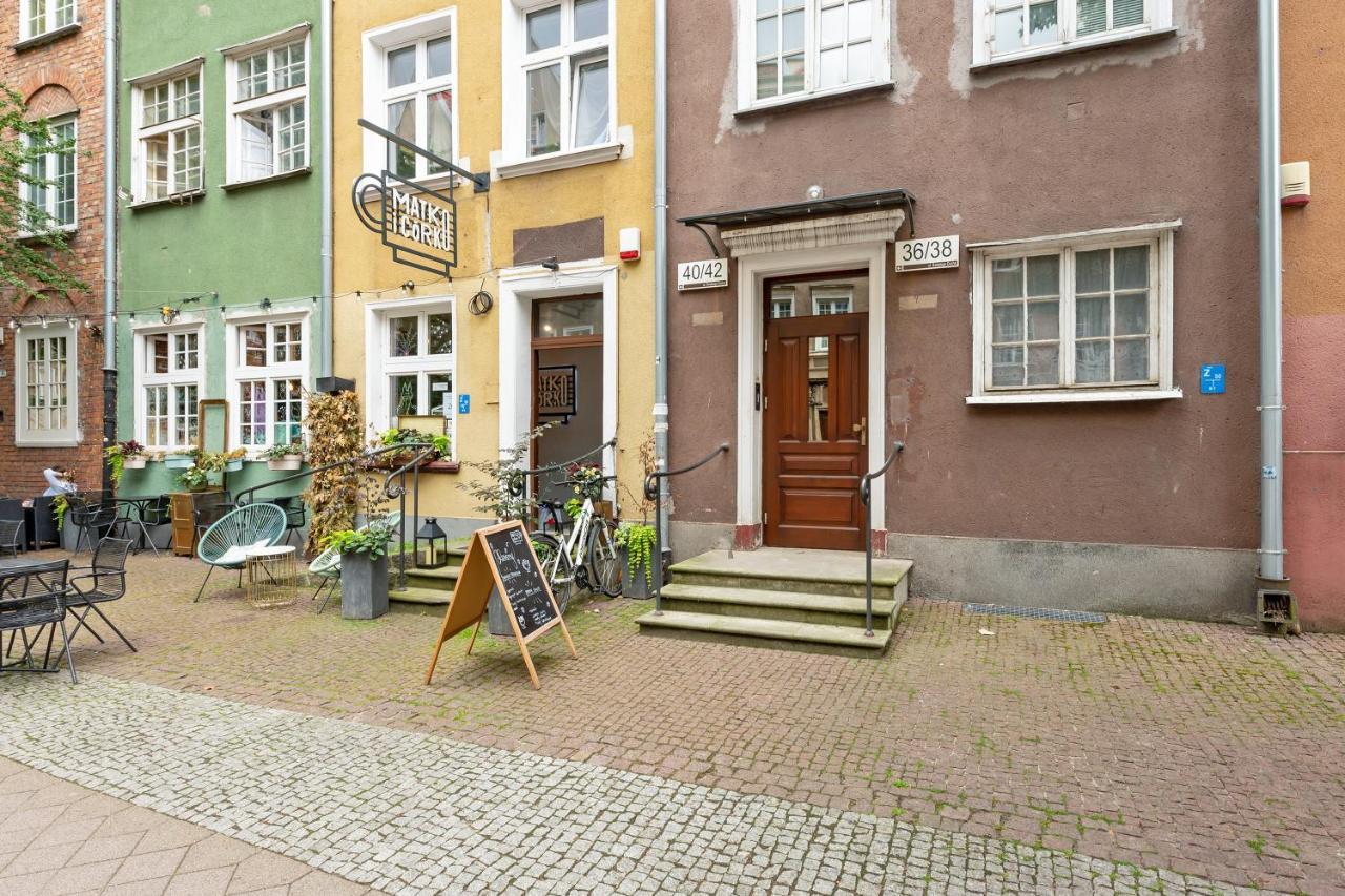 Apartamento Dom & House - Old Town Swietego Ducha Gdansk Exterior foto